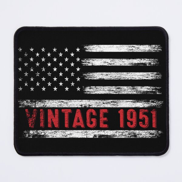 Item preview, 71st Birthday Gifts Vintage 1951 American Flag designed and sold by MoHaCo.