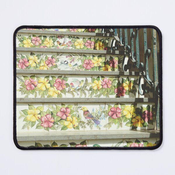 Item preview, Capri Architecture - Floral Steps in Italian Island designed and sold by CarolinaReina.