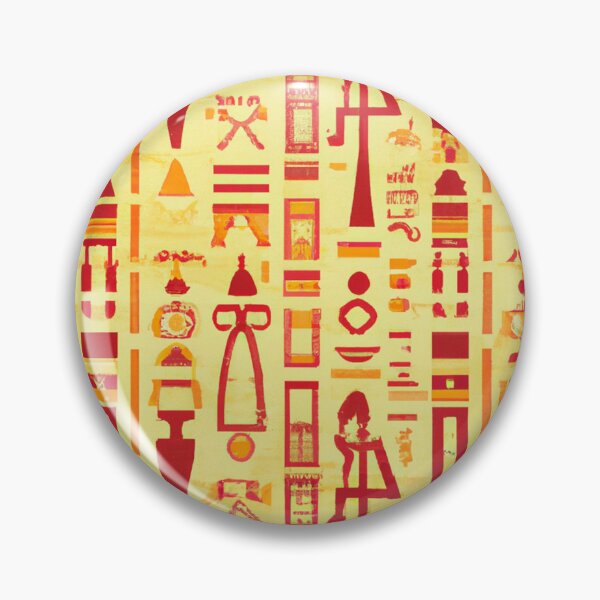 Artikelvorschau, Ägyptisches Hieroglyphen-Muster entworfen und verkauft von Zestpond.