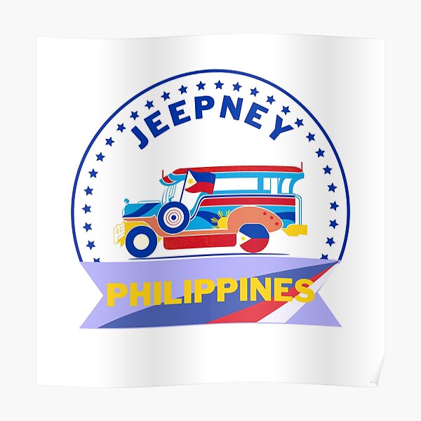 "Jeepney Philippines Decal" Poster for Sale by Dekal Redbubble