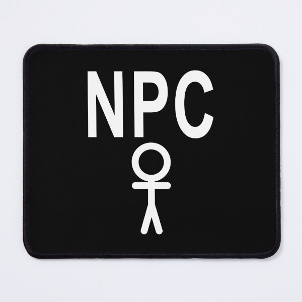 Item preview, NPC Non Player Character - White Writing designed and sold by akaiawa.