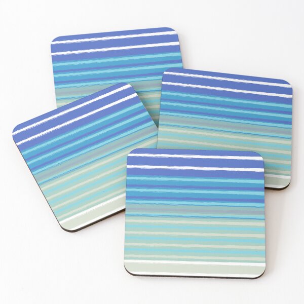 Item preview, Blue Green Stripes designed and sold by CONTRAPINK.