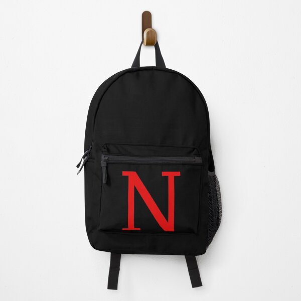 Item preview, Red Letter N Capital Alphabet Monogram Initial designed and sold by kotsdesign.