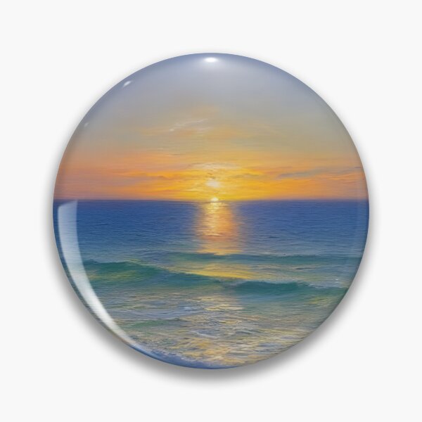 Item preview, Sunrise on the blue-green sea designed and sold by EdwardBratton.