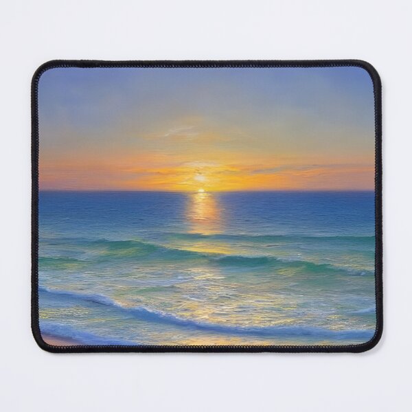 Item preview, Sunrise on the blue-green sea designed and sold by EdwardBratton.