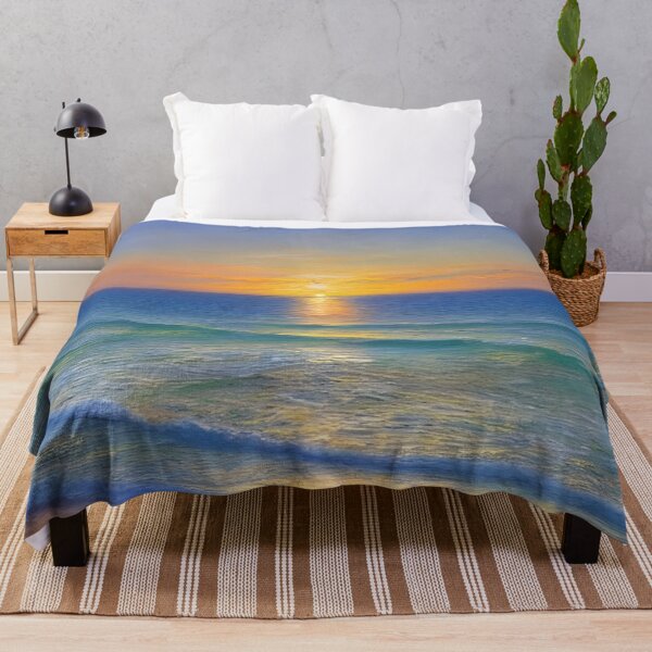 Item preview, Sunrise on the blue-green sea designed and sold by EdwardBratton.