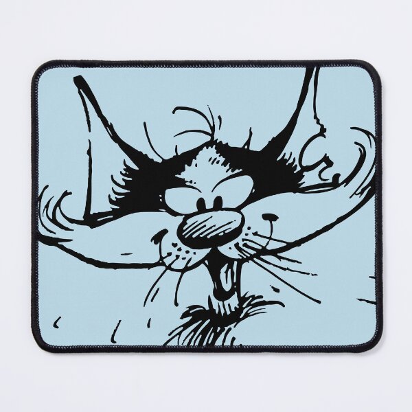Item preview, Gaston Goof Cat Drawing designed and sold by RetroCentre.