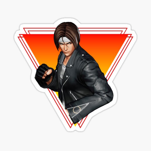 IORI YAGAMI Sticker for Sale by d0gswithknives