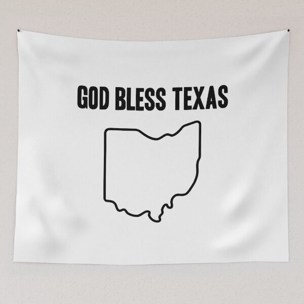 Item preview, God Bless Texas Ohio designed and sold by Big Twelve.