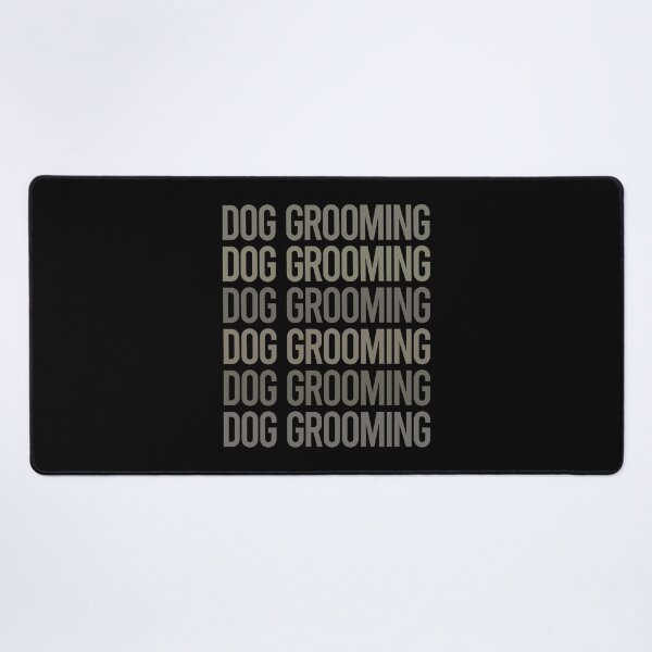Item preview, Gray Text Art Dog Grooming Groomer designed and sold by TarynBrown3126.