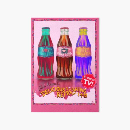 Glass Animal's Pork Soda Art Board Print