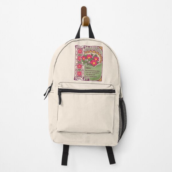 Item preview, Pink Wildflower, Art Nouveau Inspired, Folklore, and Magic designed and sold by aZillionLines.