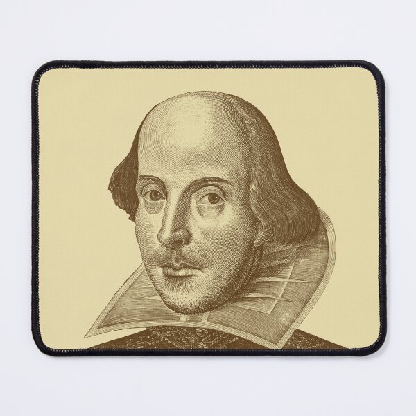 Item preview, William Shakespeare artwork (cream) designed and sold by Madame Memento.