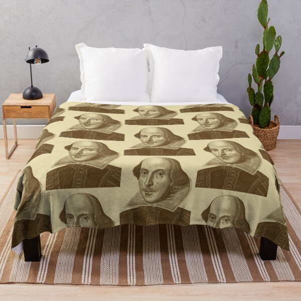 Item preview, William Shakespeare artwork (cream) designed and sold by Madame Memento.