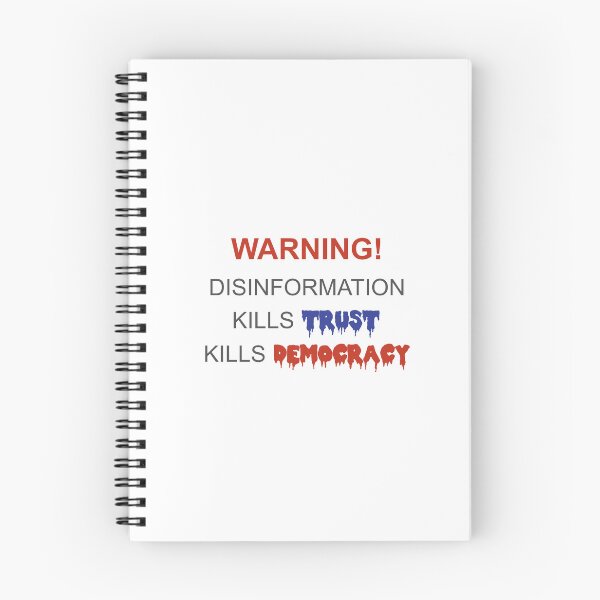 Item preview, Disinformation kills trust kills democracy designed and sold by Politics-Corner.