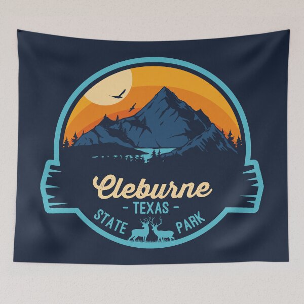 Item preview, Cleburne State Park Texas Vacation TX Souvenir Badge designed and sold by mountainfad.