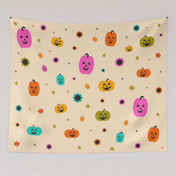Item preview, Colorful Pumpkin designed and sold by Ashley Scott Designs.