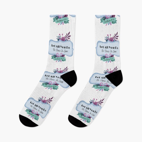 Item preview, Christian Quote - Let All You Do Be Done In Love - Corinthians 16:17 designed and sold by JacquelineLim.