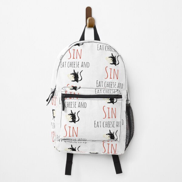 Item preview, Eat cheese and sin designed and sold by PopandPolitics.