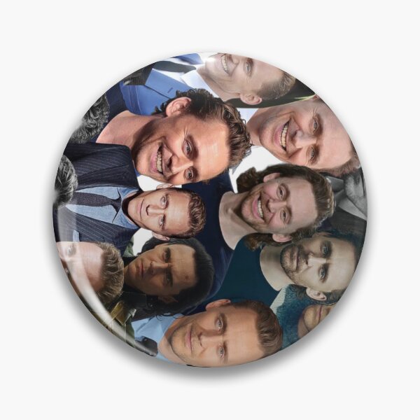 Artikelvorschau, Tom Hiddleston Fotocollage entworfen und verkauft von T-shirtakStore.