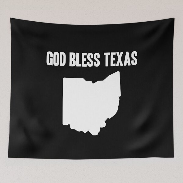 Item preview, God Bless Texas Ohio designed and sold by Big Twelve.