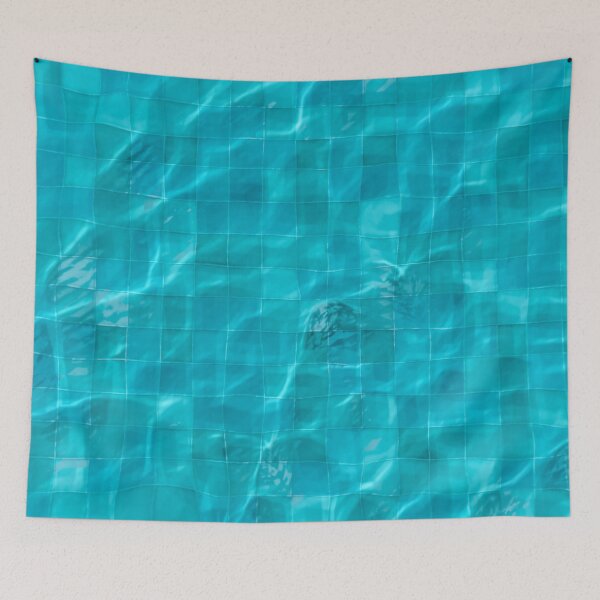 Artikelvorschau, Blaues Swimmingpool-Musterdesign entworfen und verkauft von Narkusdesign.
