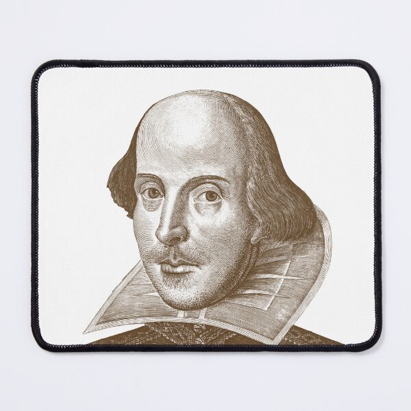 Item preview, William Shakespeare artwork (white) designed and sold by Madame Memento.