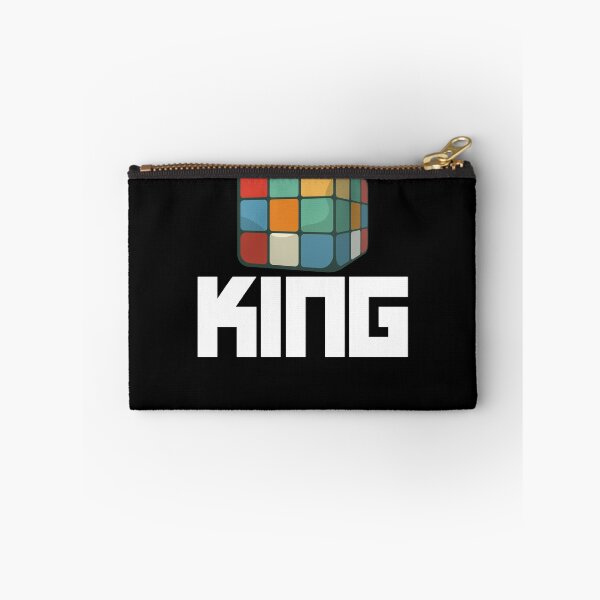 Aperçu de l'œuvre Cuber King Puzzle Solving Speed Cubing Men's Cube King Gear créée et vendue par DynamicDesign.