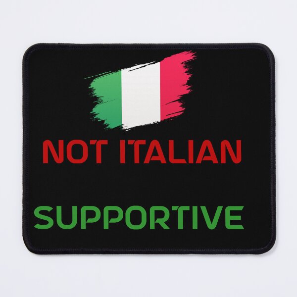 Item preview, Not italian but supportive Classic t-shirt Classic T-Shirt designed and sold by PRECALB OUTFIT.