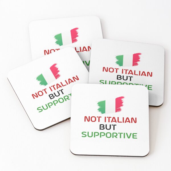 Item preview, Not italian but supportive Classic t-shirt Classic T-Shirt designed and sold by PRECALB OUTFIT.