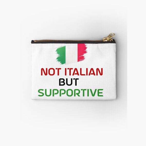 Item preview, Not italian but supportive Classic t-shirt Classic T-Shirt designed and sold by PRECALB OUTFIT.