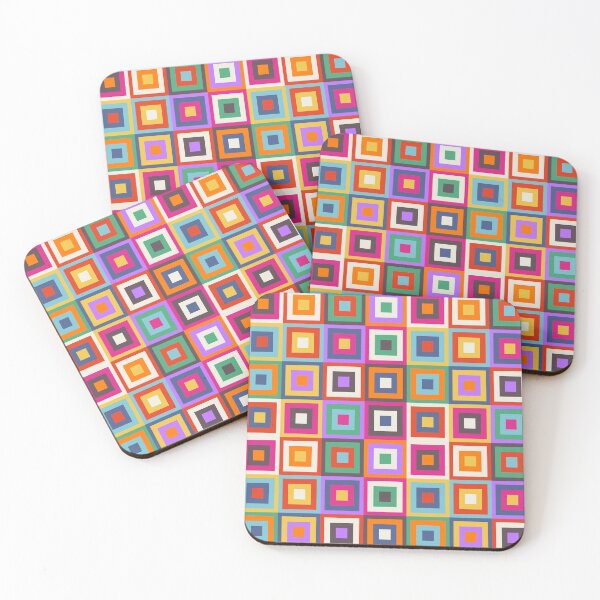 Item preview, Funky Colorful Squares designed and sold by meggydesigns.