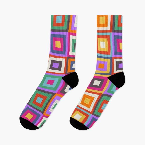 Item preview, Funky Colorful Squares designed and sold by meggydesigns.