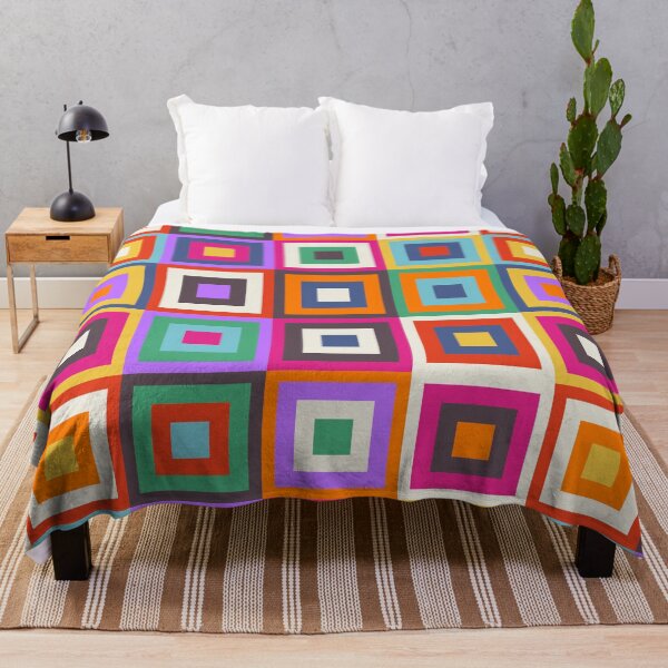 Item preview, Funky Colorful Squares designed and sold by meggydesigns.