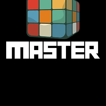Imagen de la obra Cuber Master Puzzle Solving Cube Speed Cubing Master Gear de DynamicDesign