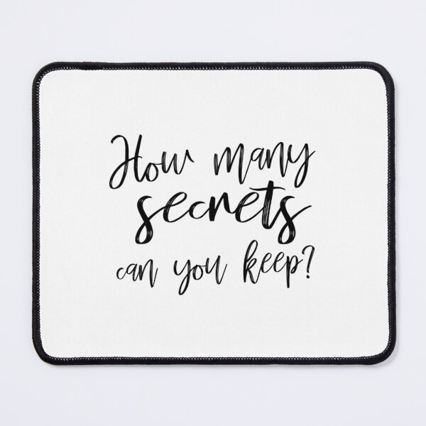 Item preview, Keep secrets   designed and sold by GwyneElmera.