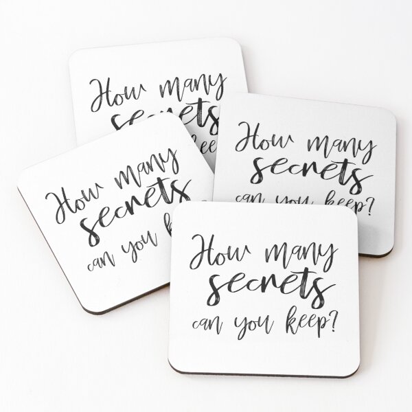 Item preview, Keep secrets   designed and sold by GwyneElmera.