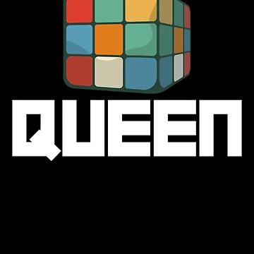 Imagen de la obra Cuber Queen Puzzle Solving Speed Cubing Girls Cube Queen Gear de DynamicDesign