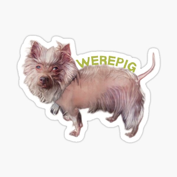 Werepig Sticker