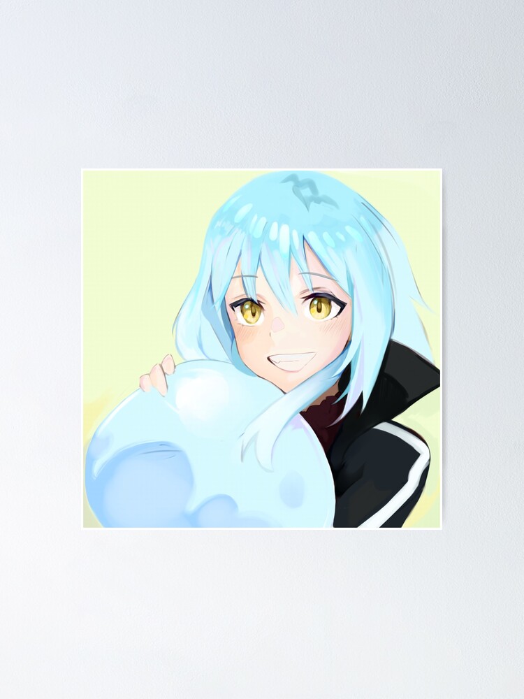 Rimuru Tempest Slime Cute Poster For Sale By Mangamolly Redbubble 8547