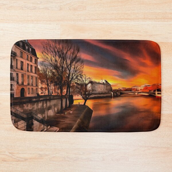Item preview, The River Seine (Painting) designed and sold by cmphotographs.