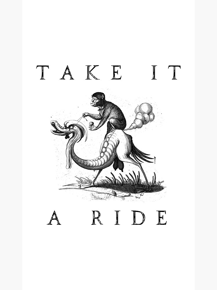 take-a-ride-poster-for-sale-by-imhyena-redbubble