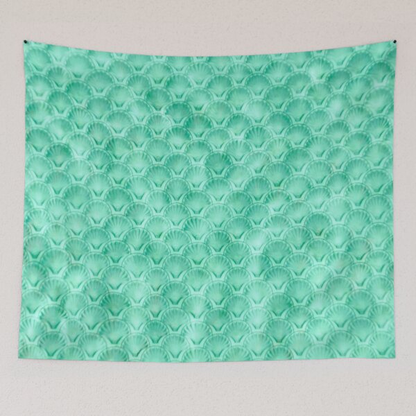 Artikelvorschau, Swimmingpool mit Muscheln Musterdesign entworfen und verkauft von Narkusdesign.