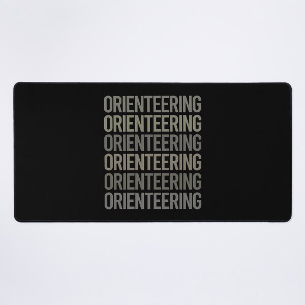 Item preview, Gray Text Art Orienteering Orienteer Navigation designed and sold by TarynBrown3126.