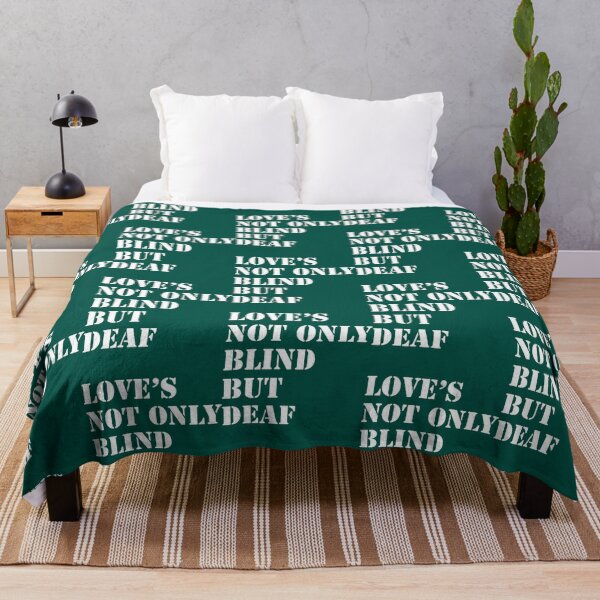 Item preview, Love_s not only blind but deaf designed and sold by GwyneElmera.