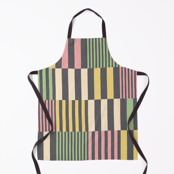 Item preview, Striped Squares Yellow Pink and Green designed and sold by Blue-Banana.