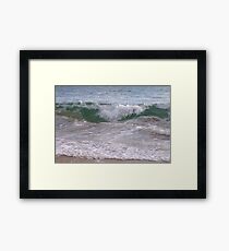 Tidal Waves Framed Print