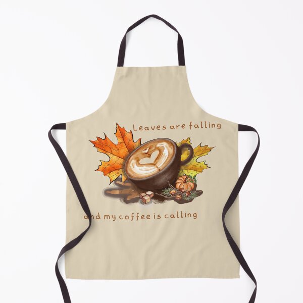 Item preview, Leaves are falling and my coffee is calling designed and sold by SushiAnn.