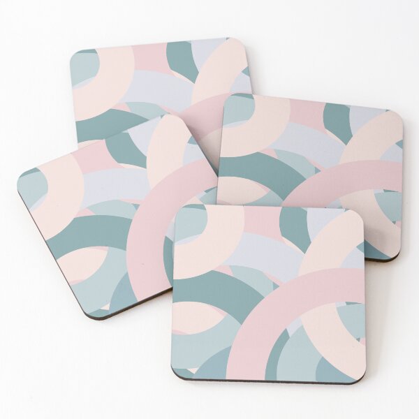 Item preview, multicolour circular stripes designed and sold by Art-shia.