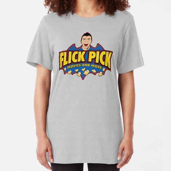 Flick Pick official logo Slim Fit T-Shirt